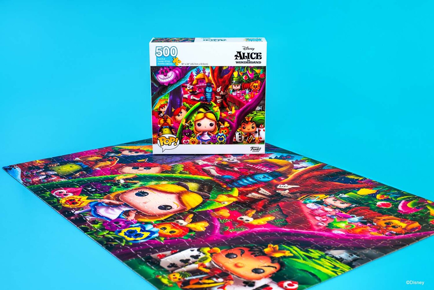 Alice in Wonderland 500-Piece Pop! Puzzle