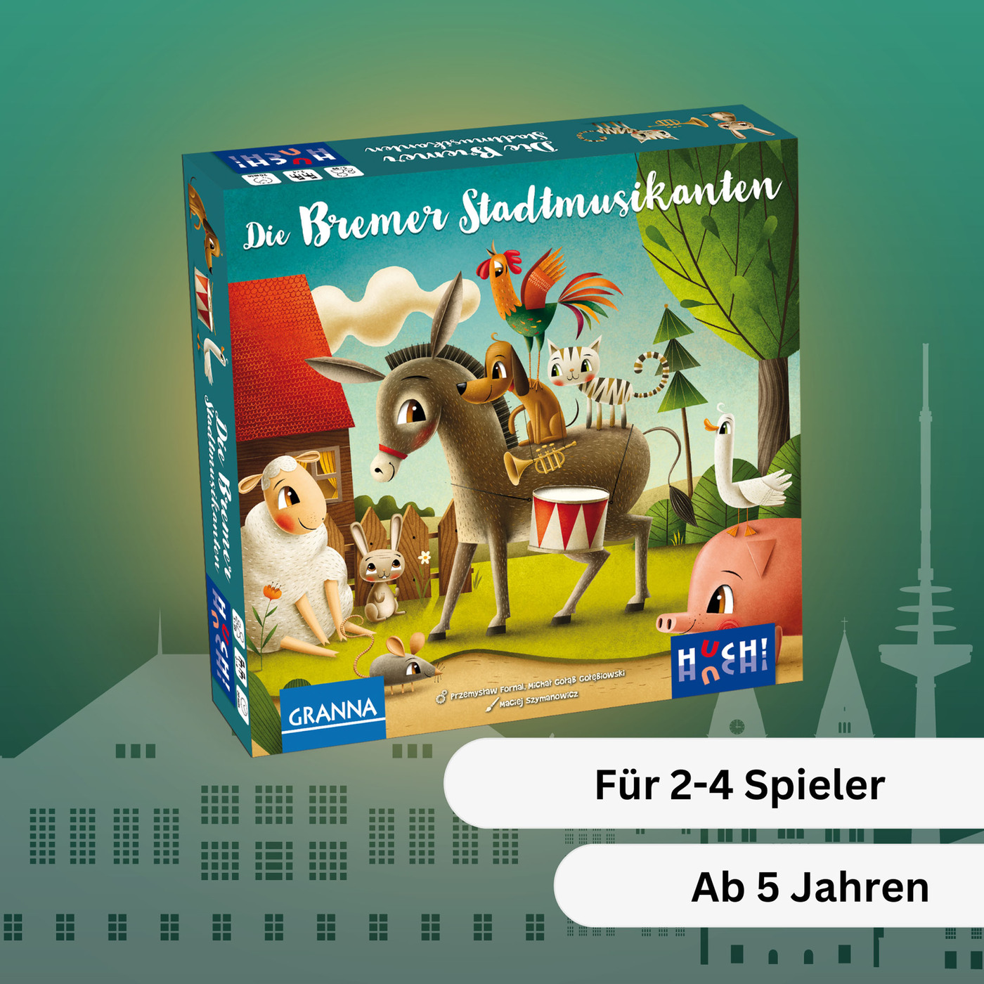 Weitere Produktbilder Die Bremer Stadtmusikanten von HUCH!
