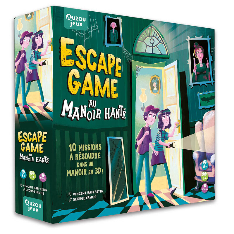 Escape Game - Die verfluchte Villa von Auzou