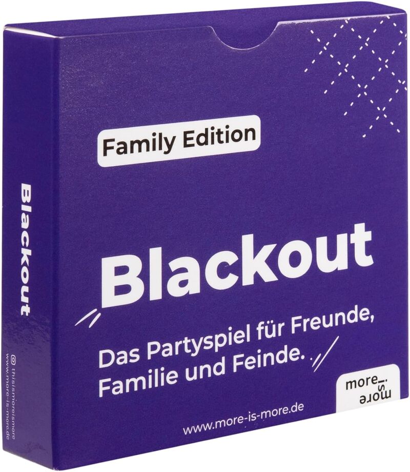 Blackout - Family Edition von more is more