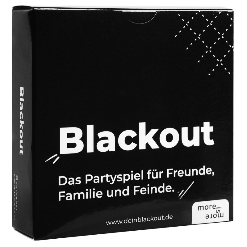 Blackout - Black Edition von more is more