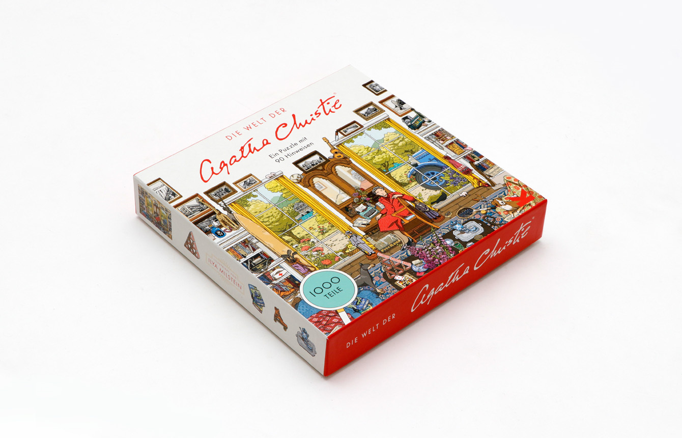 More product images Die Welt der Agatha Christie - Puzzle von Laurence King