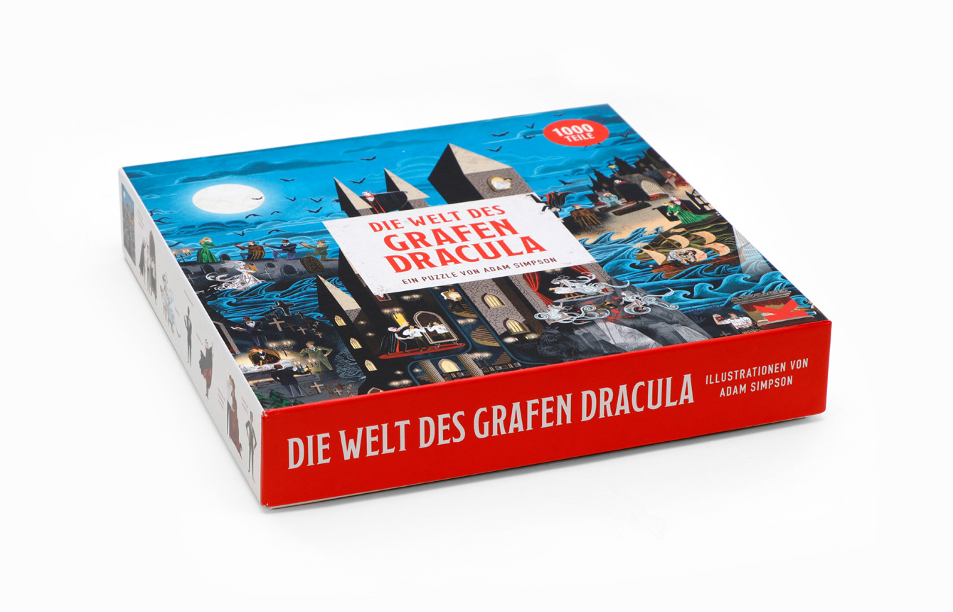 More product images Die Welt des Grafen Dracula - Puzzle von Laurence King