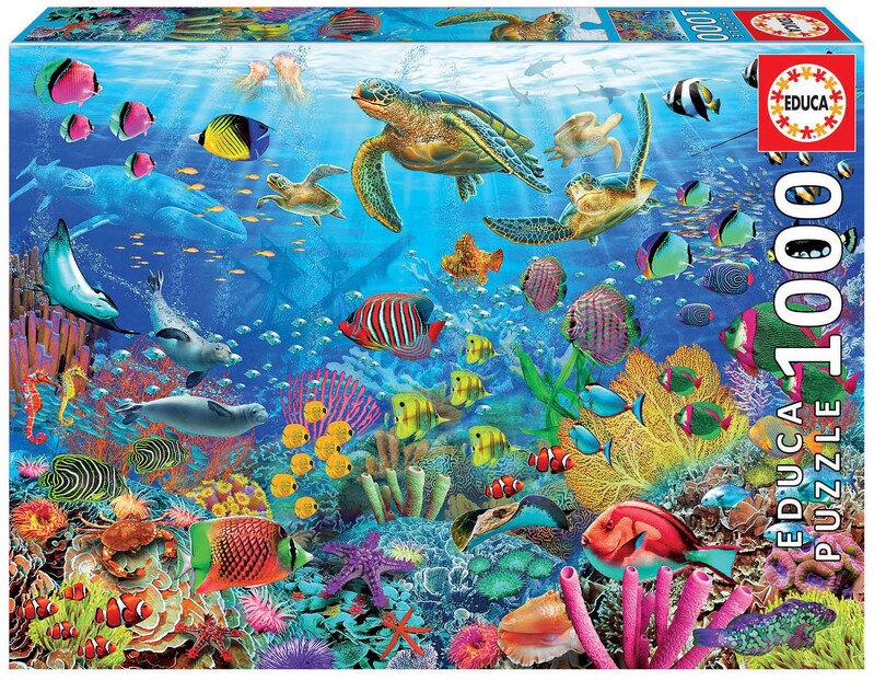 Bunte Unterwasserwelt 1000 Teile von Educa