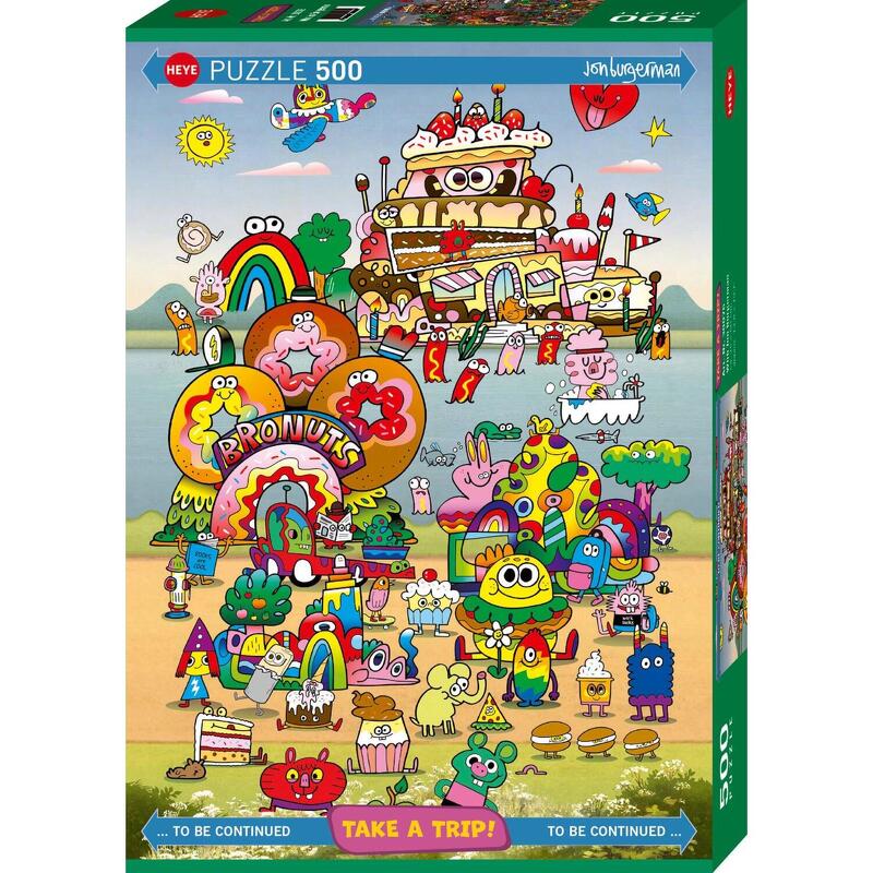 Take a Trip! With Jon Burgerman