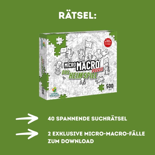 Weitere Produktbilder MicroMacro Puzzle: Heimspiel