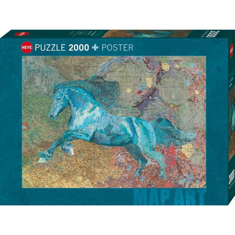Map Horse / Map Art