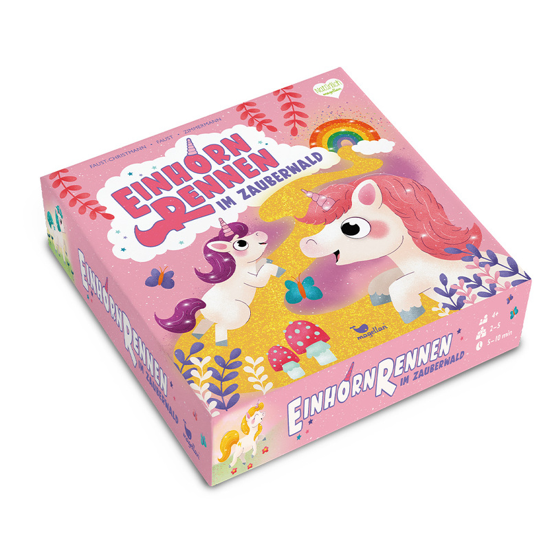 Einhornrennen im Zauberwald