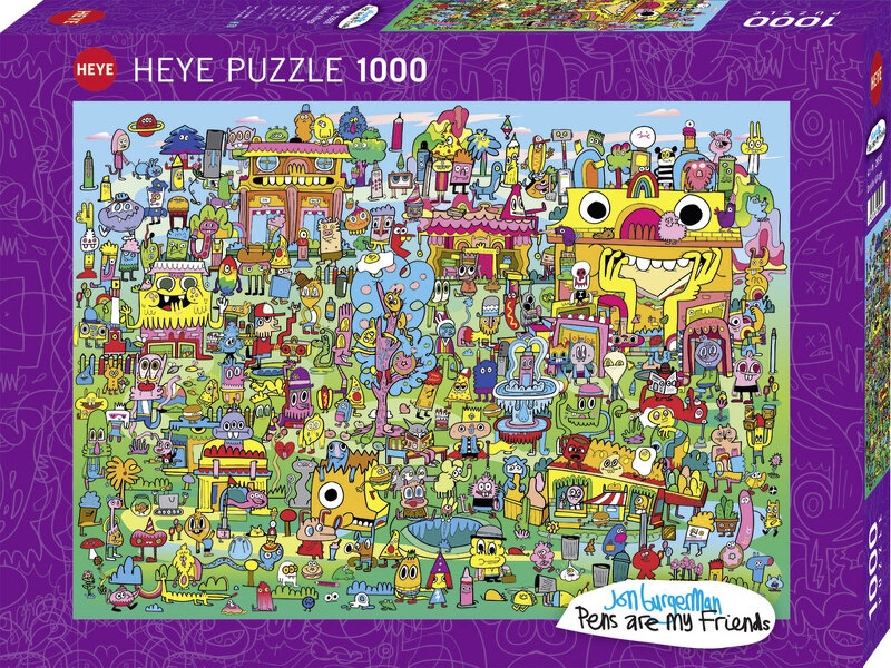 Doodle Village – Heye Puzzle
