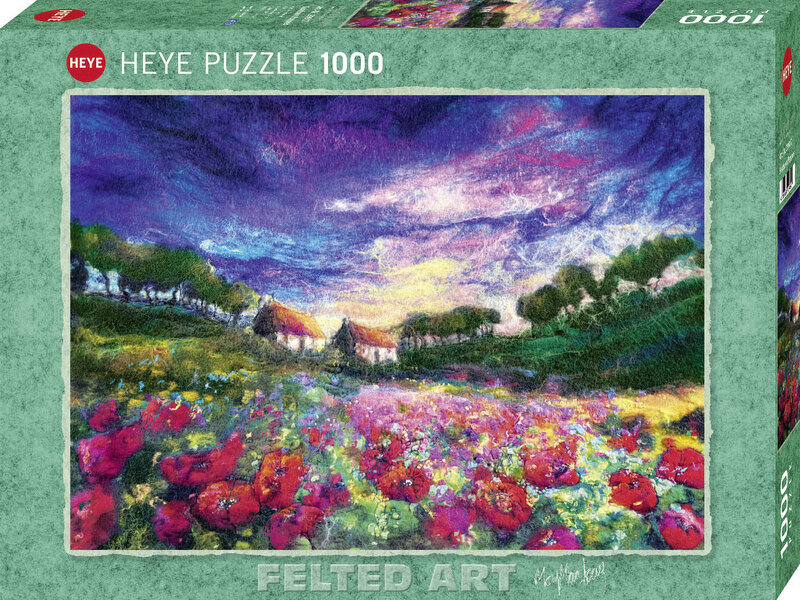 Sundown Poppies – Heye Puzzle