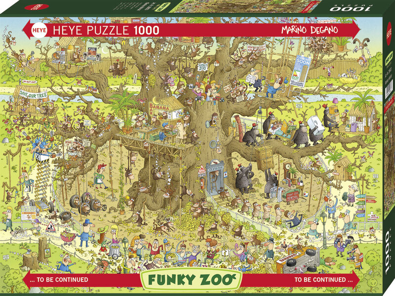 Monkey Habitat – Heye Puzzle