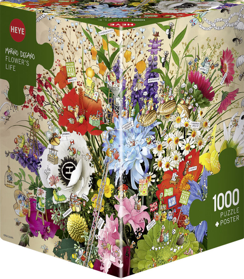 Flower's Life – Heye Puzzle