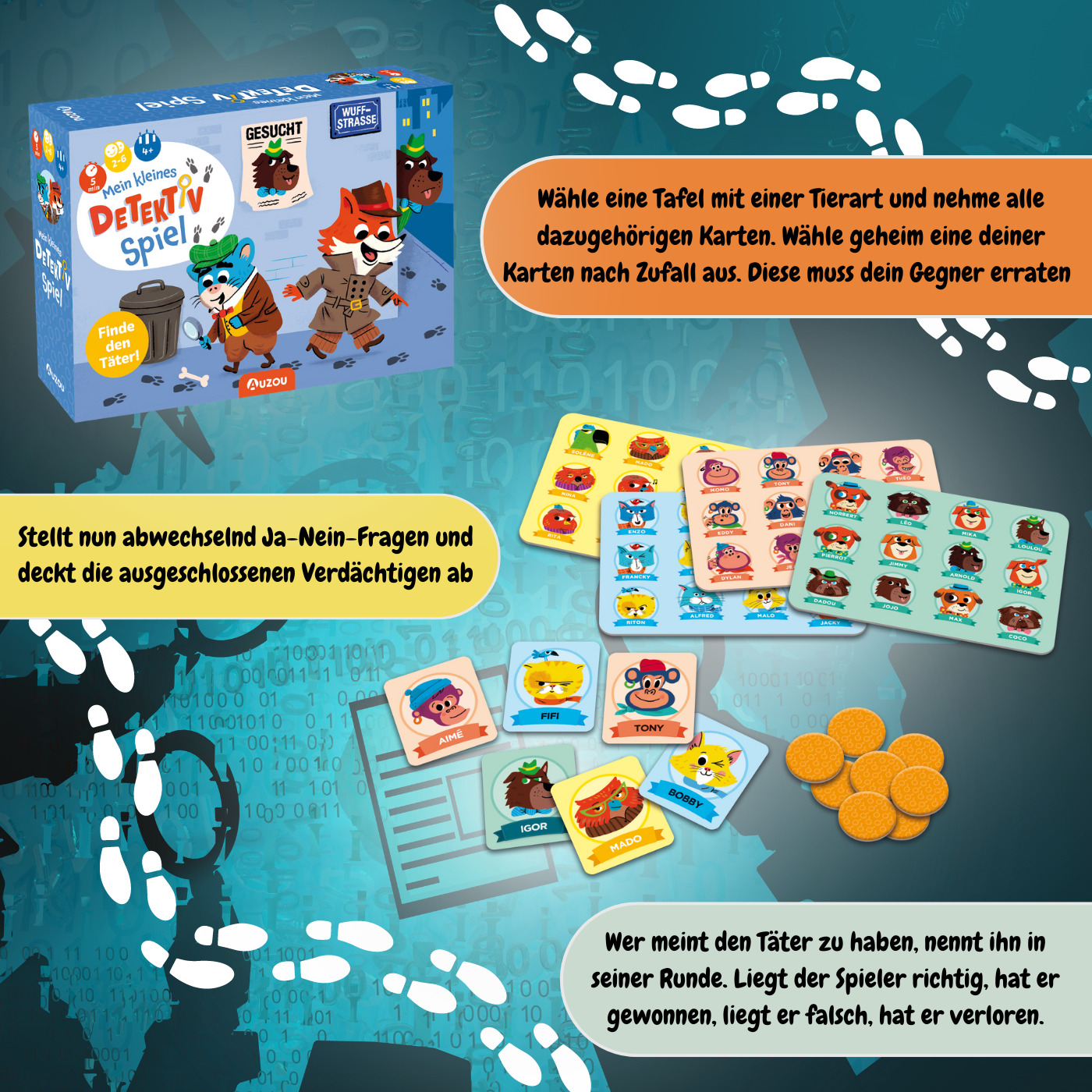 Weitere Produktbilder Mein kleines Detektiv-Spiel von AUZOU