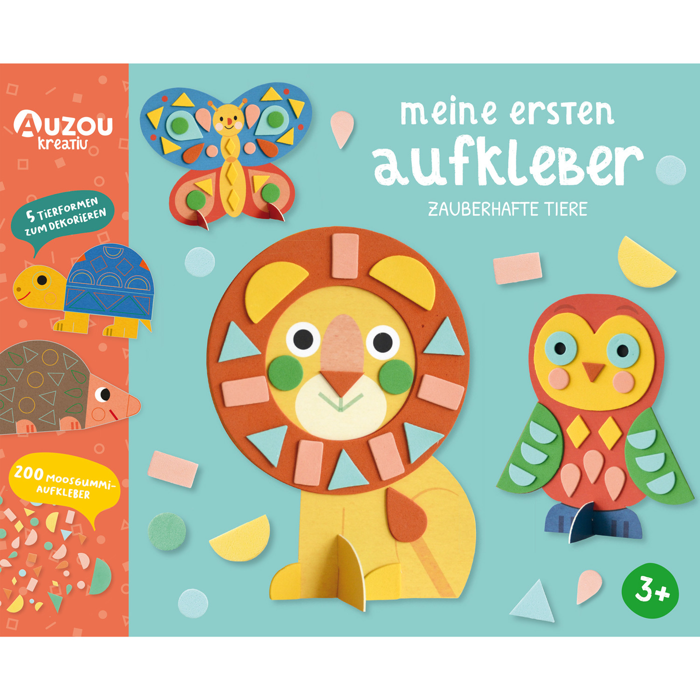 Weitere Produktbilder Kreativ-Set Meine ersten Aufkleber - Zauberhafte Tiere von AUZOU