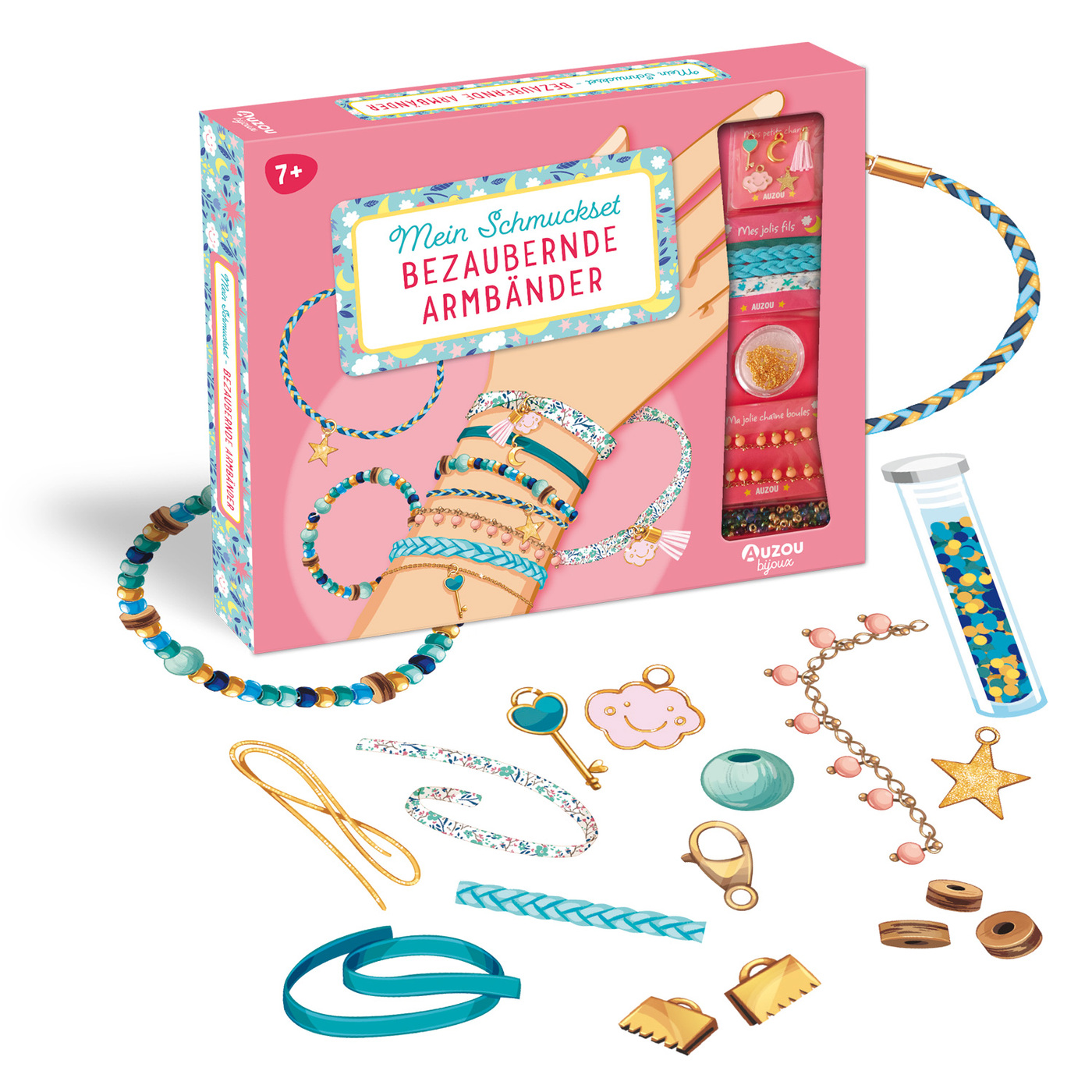More product images Kreativ-Set Mein Schmuckset - Bezaubernde Armbänder von Auzou