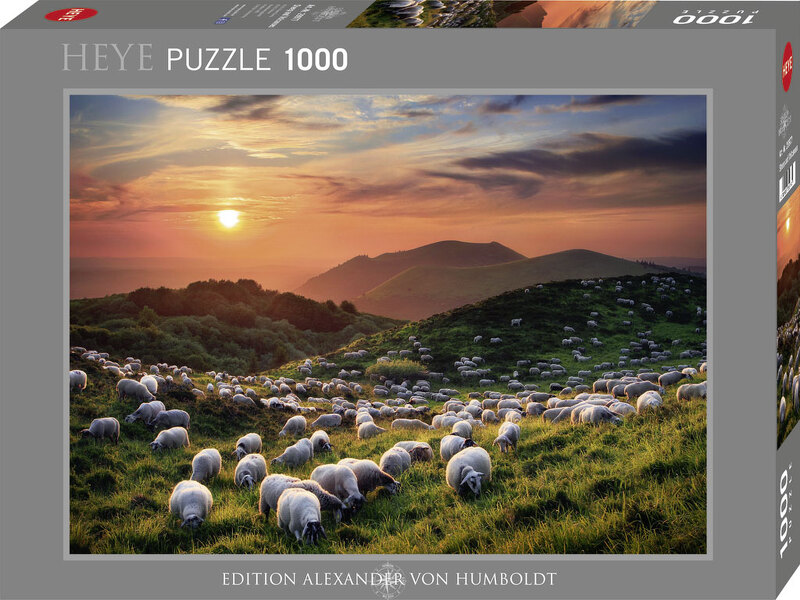 Sheep and Volcanoes - Heye Puzzle