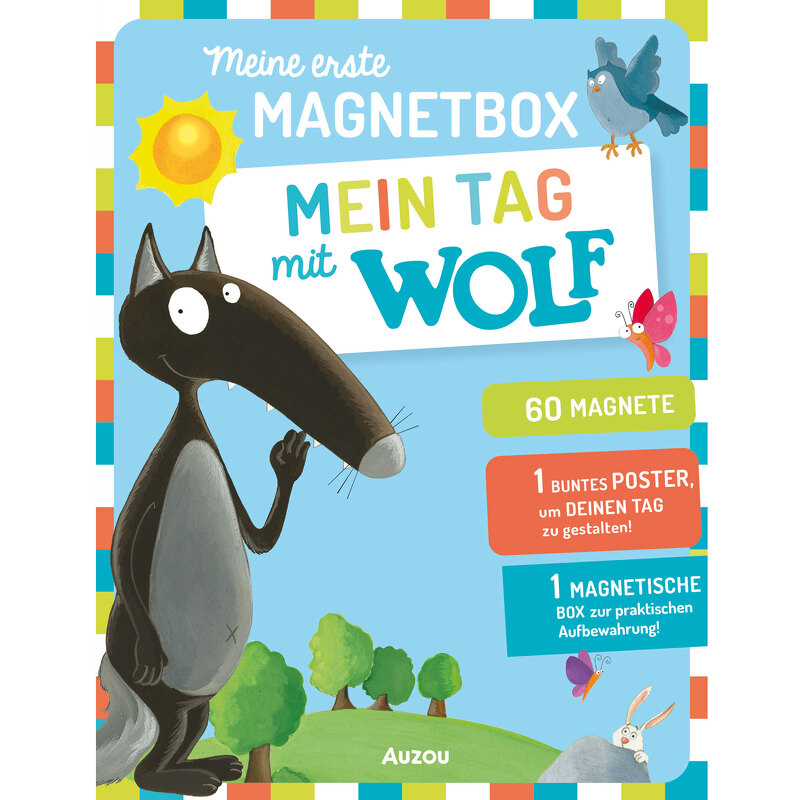 Meine erste Magnetbox - Mein Tag mit Wolf von Auzou
