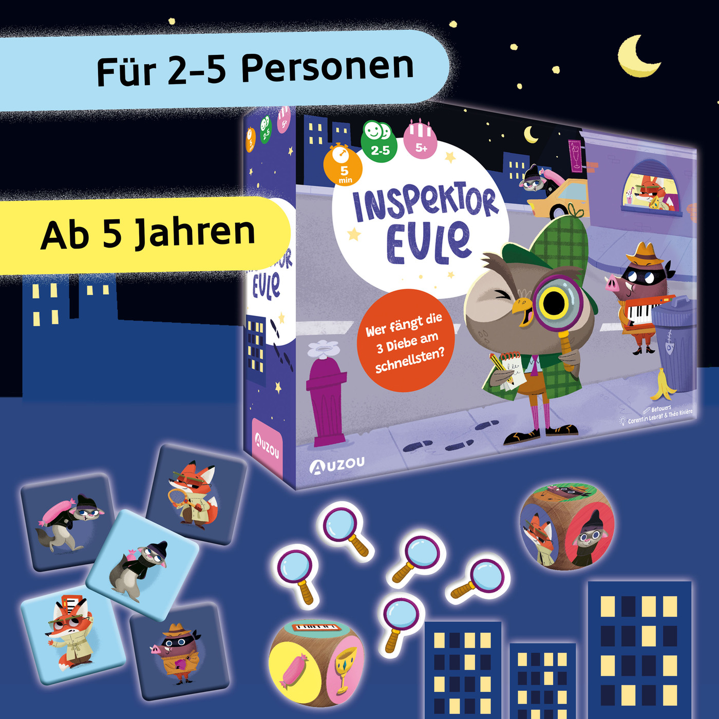 Weitere Produktbilder Inspektor Eule von Auzou