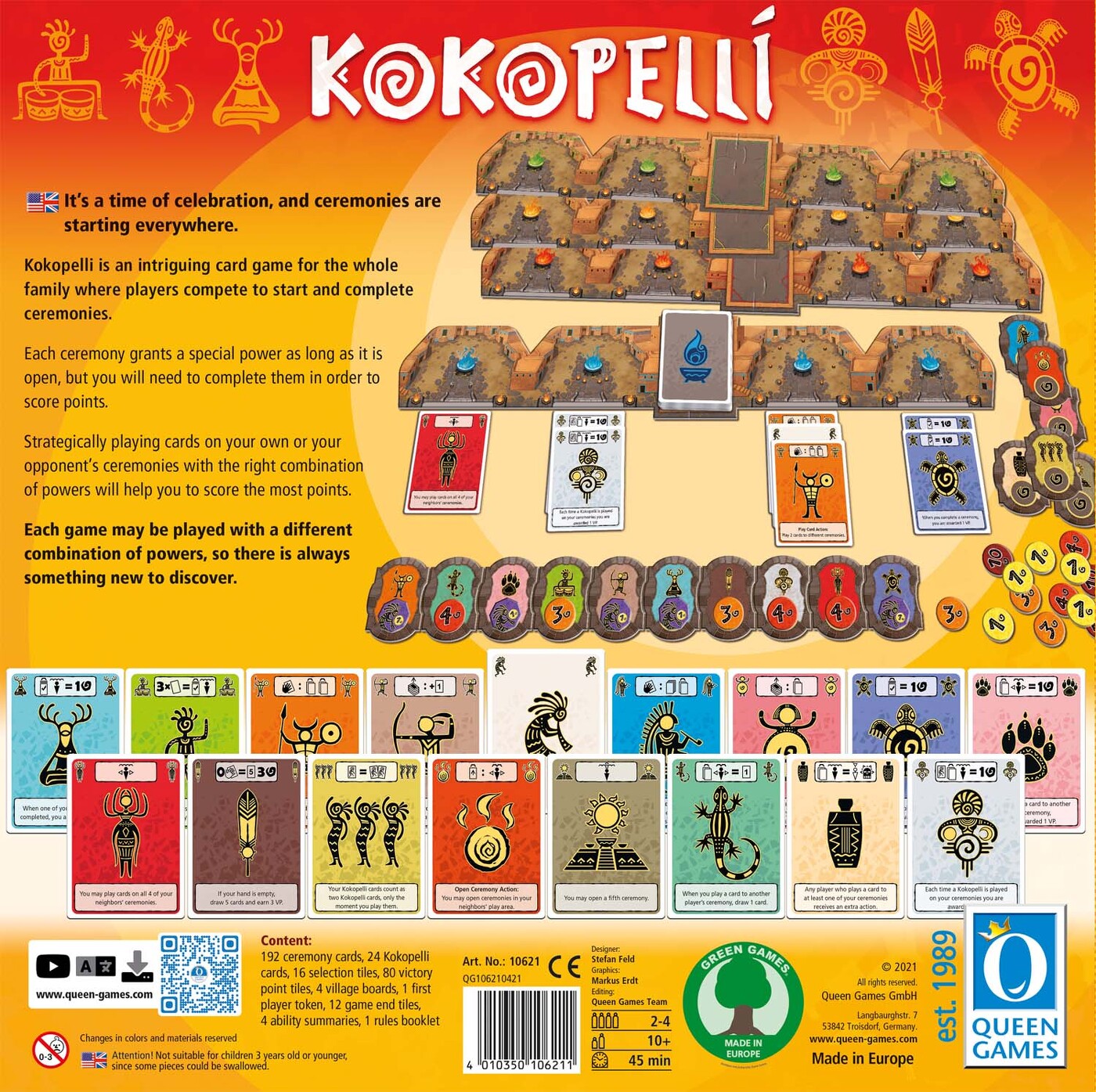 Kokopelli US von Queen Games Hutter Trade